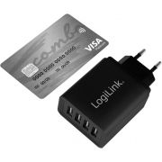 LogiLink-PA0211-oplader-voor-mobiele-apparatuur-Zwart-Binnen
