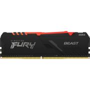 Kingston DDR4 FURY Beast RGB 1x8GB 3200 Geheugenmodule