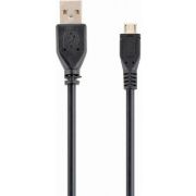 Gembird CCP-MUSB2-AMBM-0.1M USB-kabel 0,1 m USB 2.0 USB A Micro-USB B Zwart