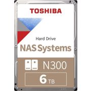 Bundel 1 Toshiba N300 NAS 3.5" 6TB SATA...