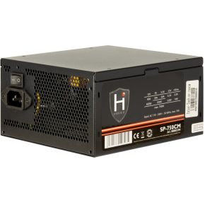Inter-Tech HiPower SP-750CM power supply unit 750 W 20+4 pin ATX ATX Zwart PSU / PC voeding
