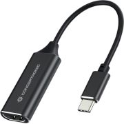 Conceptronic ABBY03B video kabel adapter HDMI Type A (Standaard) USB Type-C Zwart