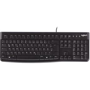 Logitech K120 toetsenbord Zwart