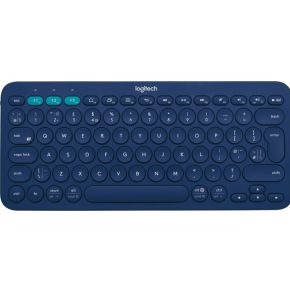 Logitech K380 Bluetooth Qwerty Brits Engels Blauw logitech kopen in de aanbieding