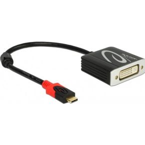 Delock 61213 02M Usb C Dvi Zwart Video Kabel Adapter delock kopen in de aanbieding