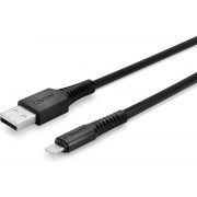 Lindy-31322-3m-USB-A-Mannelijk-Mannelijk-Zwart-USB-kabel