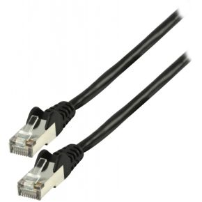 Valueline Ftp Cat 5E Network Cable 1M Zwart valueline kopen in de aanbieding