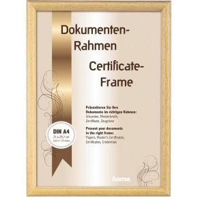 Hama Oregon Naturel 21X297 Houten Lijst Din A4 64548 hama kopen in de aanbieding