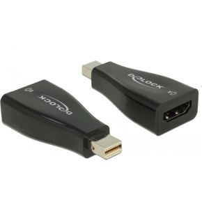 DeLOCK 65864 Displayport HDMI-A Zwart kabeladapter/verloopstukje