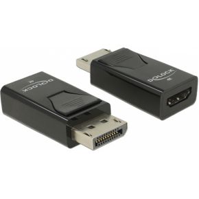 Delock 65865 Displayport Hdmi A Zwart Kabeladapterverloopstukje delock kopen in de aanbieding