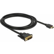 DeLOCK 85584 2m HDMI Type A (Standard) DVI-D video kabel adapter