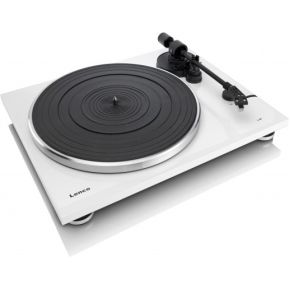 Lenco L 87 Witte Draaitafel Met Riemaandrijving lenco kopen in de aanbieding