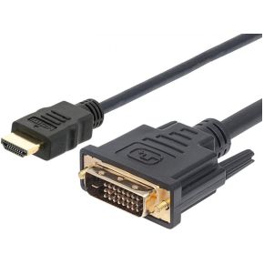 Techly 30M Hdmi Dvi D Mm 3M D Zwart techly kopen in de aanbieding