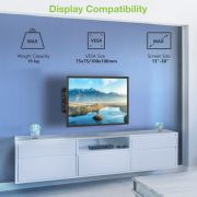 Techly-ICA-LCD-923B-30-Zwart-flat-panel-muur-steun