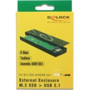 DeLOCK-42597-SSD-enclosure-M-2-Zwart-storage-drive-enclosure
