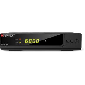 Opticum AX C100 HD Kabel Volledige HD Zwart TV set-top box