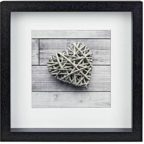 Hama Scala 3D Zwart 23X23 Portret Hout Passepartout 59773 hama kopen in de aanbieding