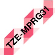 Brother-TZE-MPRG31-Zwart-op-rood-TZe-labelprinter-tape