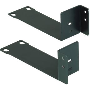Enkel Rek Mounting Kit KVM-Extender Zwart