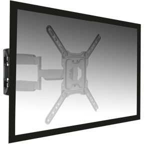 Ewent Ew1525 55 Zwart Flat Panel Muur Steun ewent kopen in de aanbieding