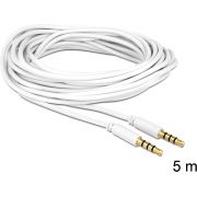 DeLOCK-3-5mm-3-5mm-5m-audio-kabel-Wit