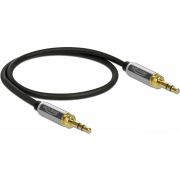 DeLOCK-85784-audio-kabel-0-5-m-3-5mm-Zwart-Grijs