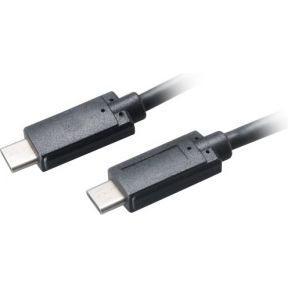 Akasa Ak Cbub26 10Bk 1M Usb C C Mannelijk Zwart Kabel akasa kopen in de aanbieding
