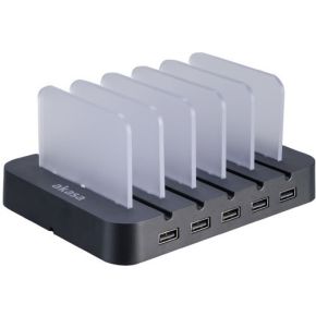 Akasa Ak Sc 03Bk Binnen Zwart Oplader Voor Mobiele Apparatuur akasa kopen in de aanbieding