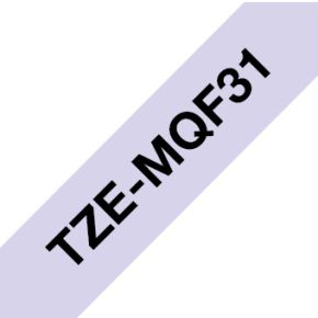 Brother TZe-MQF31 Zwart TZe labelprinter-tape