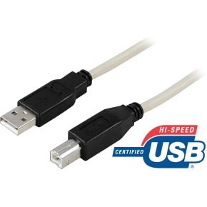 Deltaco Usb 20 Cable Ab 3M 3M A B Mannelijk Kabel 230 deltaco kopen in de aanbieding