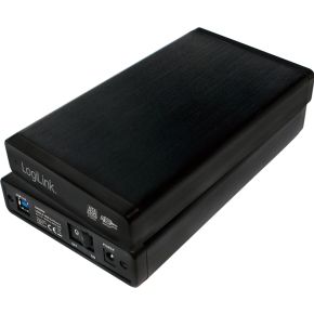 LogiLink UA0284 behuizing voor opslagstations HDD-behuizing Zwart 3.5"
