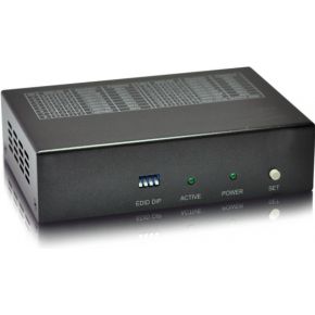 LevelOne HDMI (4K2K)/CAT.5 EXTENDER KIT AV transmitter & receiver Zwart