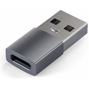 Satechi ST-TAUCM tussenstuk voor kabels USB-A USB-C Grijs