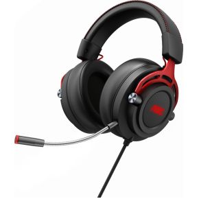 AOC GH300 hoofdtelefoon/headset Hoofdtelefoons Hoofdband Zwart, Rood