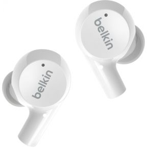 Belkin AUC004BTWH hoofdtelefoon/headset In-ear 3,5mm-connector Bluetooth Wit