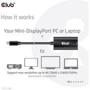CLUB3D-CAC-1186-video-kabel-adapter-0-15-m-Mini-DisplayPort-HDMI-Type-A-Standaard-Zwart