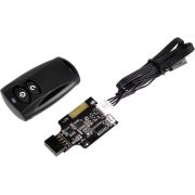 Silverstone-ES02-USB-RF-Draadloos-Drukknopen-Zwart-afstandsbediening