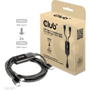 CLUB3D-CAC-1527-USB-kabel-USB-C-Zwart