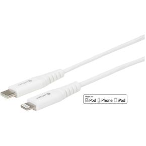 eSTUFF USB-C Lightning Cable MFI 2m Wit