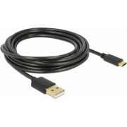 Delock 85209 USB 2.0-kabel Type-A naar Type-C 3 m