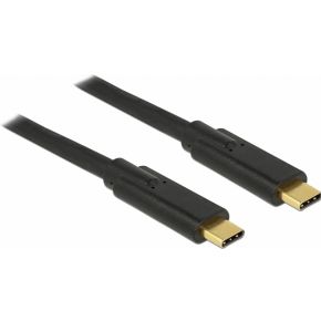 Delock 85527 2M Usb C C Mannelijk Zwart Kabel delock kopen in de aanbieding