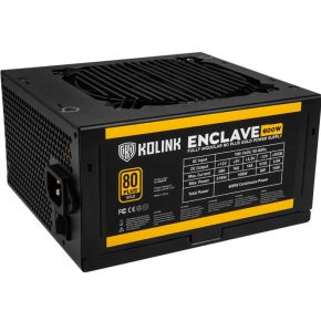 Kolink Enclave PC netvoeding 600 W ATX 80 Plus Gold