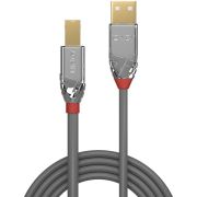 Lindy-36640-0-5m-USB-A-USB-B-Mannelijk-Vrouwelijk-Grijs-USB-kabel