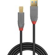 Lindy-36743-3m-USB-A-USB-B-Mannelijk-Mannelijk-Zwart-Grijs-USB-kabel