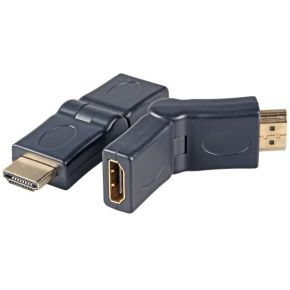 EFB Elektronik EB483 HDMI-A HDMI-A Zwart kabeladapter/verloopstukje