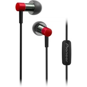 Pioneer Se Ch3T R In Ear Stereofonisch Bedraad Zwart Rood Mobiele Hoofdtelefoon pioneer kopen in de aanbieding