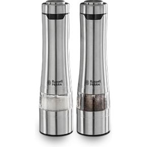 Russell Hobbs 23460 56 Salt Pepper Grinder Set Roestvrijstaal Kruidenmolen russell hobbs kopen in de aanbieding
