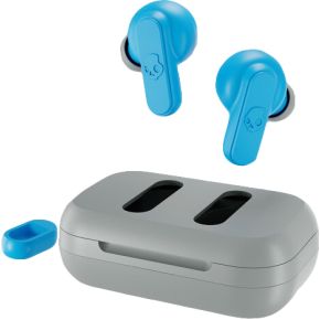 Skullcandy Dime Headset In-ear Micro-USB Bluetooth Blauw, Licht Grijs