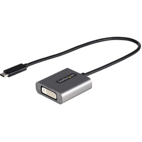 StarTech.com CDP2DVIEC USB grafische adapter 1920 x 1200 Pixels Zwart, Zilver