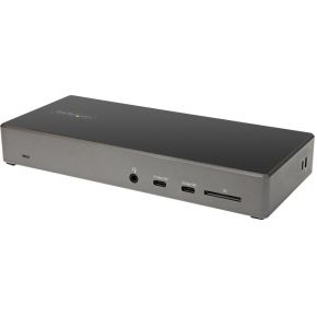 StarTech.com USB C Dock - Triple 4K Monitor USB Type-C Docking Station - 100W Power Delivery - DP 1.